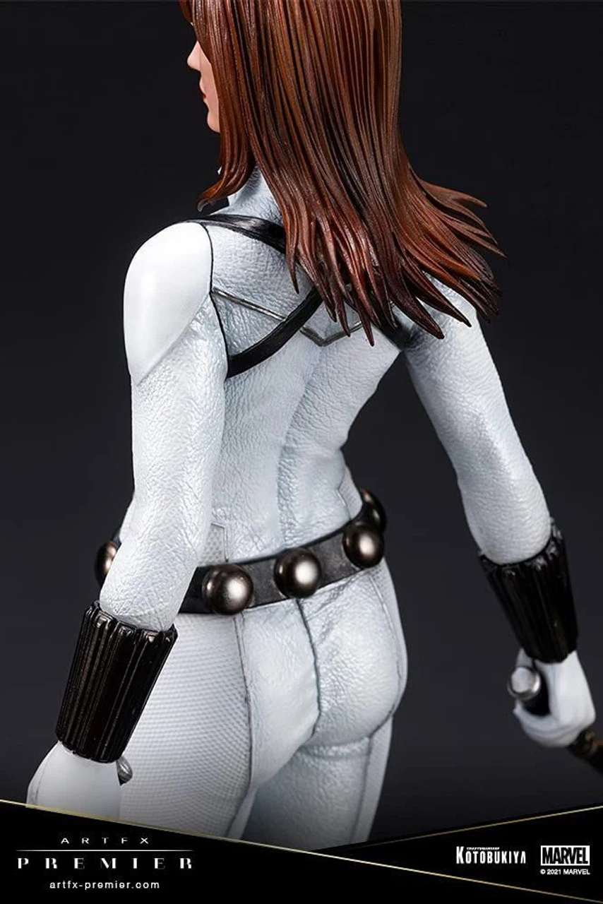 Kotobukiya ARTFX PREMIER Black Widow White Costume Edition 1/10 Easy Assembly Kit Figure (Marvel Universe) 13 Kotobukiya ARTFX PREMIER Black Widow White Costume Edition 1/10 Easy Assembly Kit Figure (Marvel Universe) - Image 11