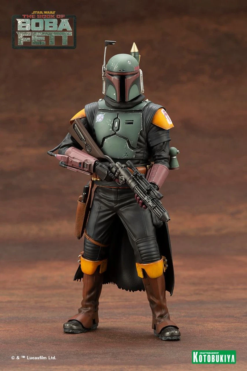 Kotobukiya ARTFX+ Boba Fett 1/10 Easy Assembly Kit (Star Wars) 4 Kotobukiya ARTFX+ Boba Fett 1/10 Easy Assembly Kit (Star Wars) - Image 2