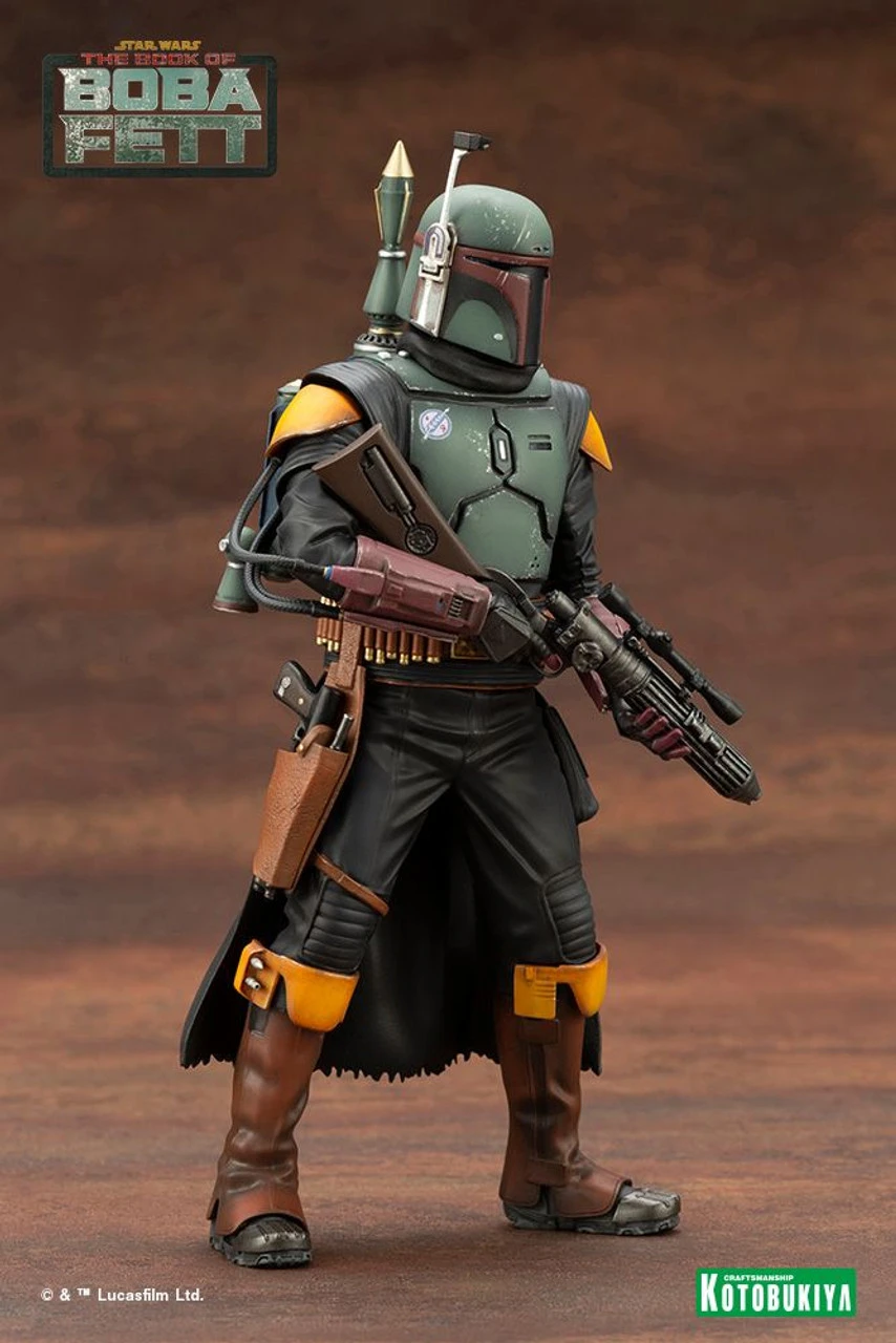 Kotobukiya ARTFX+ Boba Fett 1/10 Easy Assembly Kit (Star Wars) 11 Kotobukiya ARTFX+ Boba Fett 1/10 Easy Assembly Kit (Star Wars) - Image 9