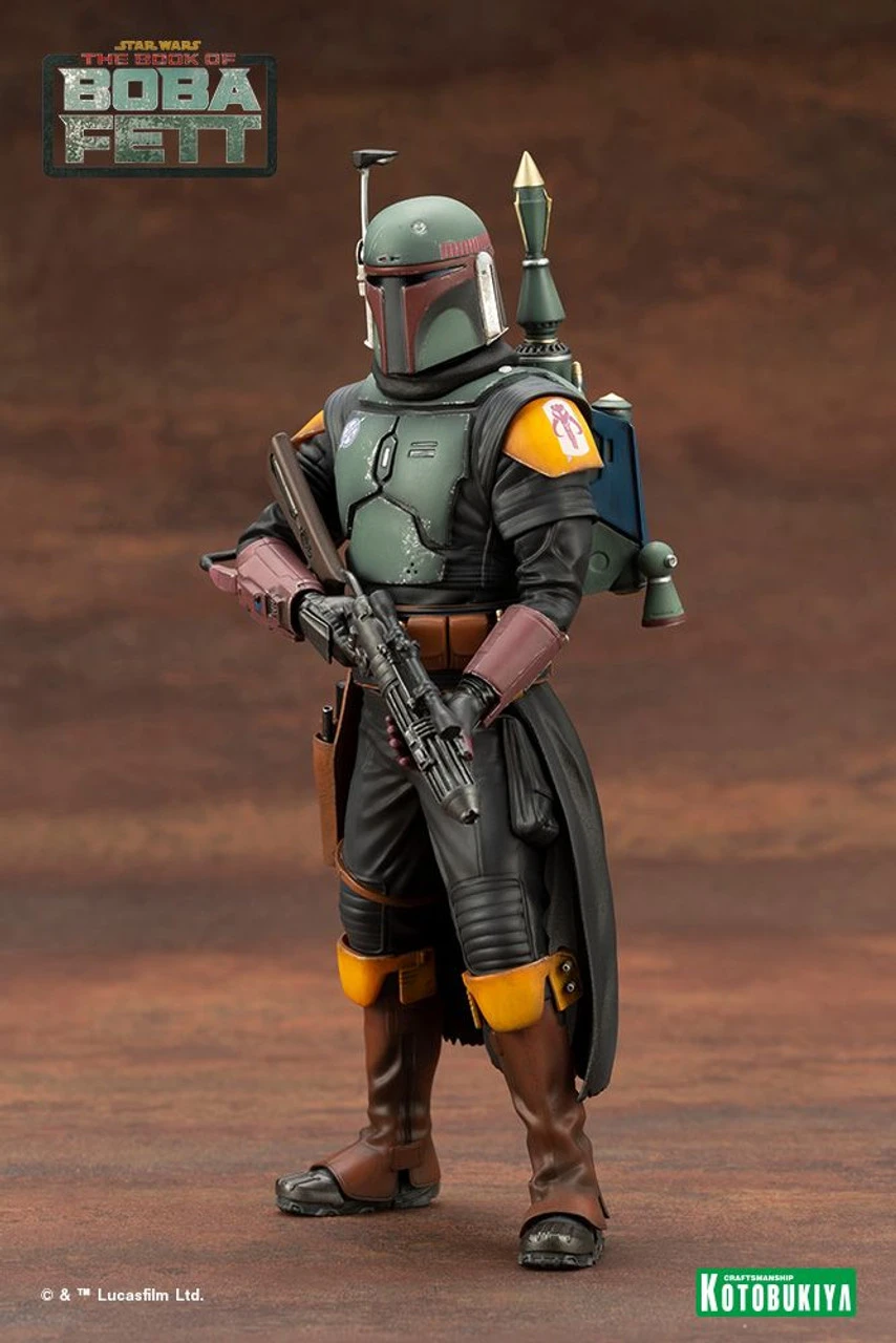 Kotobukiya ARTFX+ Boba Fett 1/10 Easy Assembly Kit (Star Wars) 5 Kotobukiya ARTFX+ Boba Fett 1/10 Easy Assembly Kit (Star Wars) - Image 3