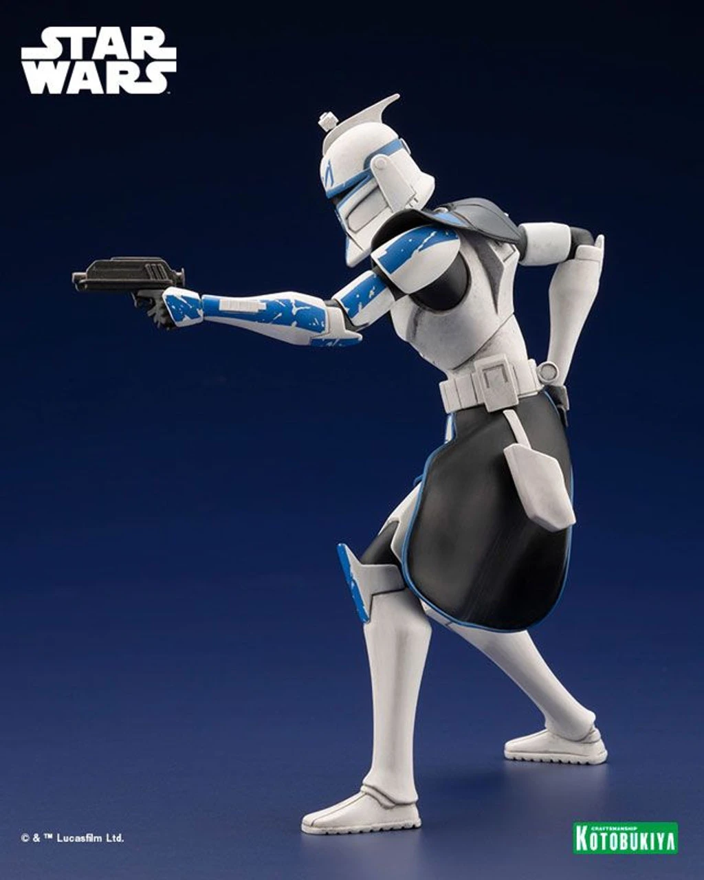 Kotobukiya ARTFX+ Captain Rex The Clone Wars Ver. 1/10 Easy Assembly Kit (Star Wars: The Clone Wars) 9 Kotobukiya ARTFX+ Captain Rex The Clone Wars Ver. 1/10 Easy Assembly Kit (Star Wars: The Clone Wars) - Image 7