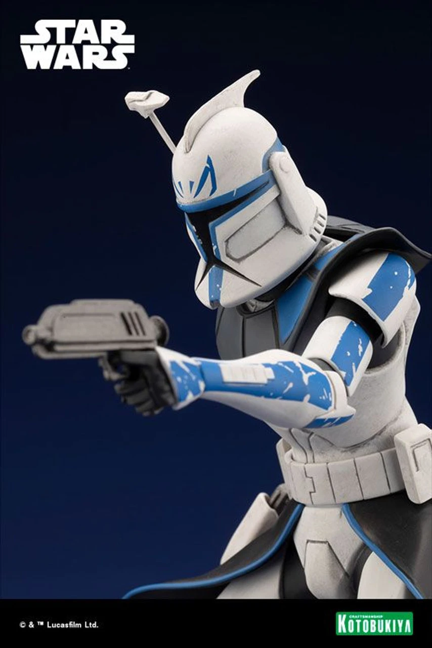 Kotobukiya ARTFX+ Captain Rex The Clone Wars Ver. 1/10 Easy Assembly Kit (Star Wars: The Clone Wars) 11 Kotobukiya ARTFX+ Captain Rex The Clone Wars Ver. 1/10 Easy Assembly Kit (Star Wars: The Clone Wars) - Image 9