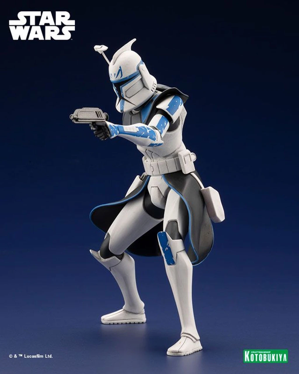 Kotobukiya ARTFX+ Captain Rex The Clone Wars Ver. 1/10 Easy Assembly Kit (Star Wars: The Clone Wars) 10 Kotobukiya ARTFX+ Captain Rex The Clone Wars Ver. 1/10 Easy Assembly Kit (Star Wars: The Clone Wars) - Image 8