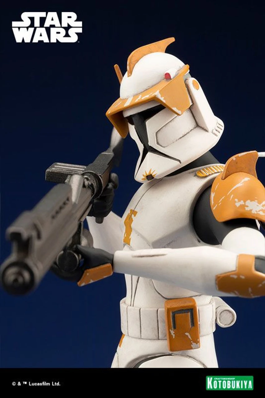 Kotobukiya ARTFX+ Commander Cody The Clone Wars Ver. 1/10 Easy Assembly Kit (Star Wars: The Clone Wars) 12 Kotobukiya ARTFX+ Commander Cody The Clone Wars Ver. 1/10 Easy Assembly Kit (Star Wars: The Clone Wars) - Image 10