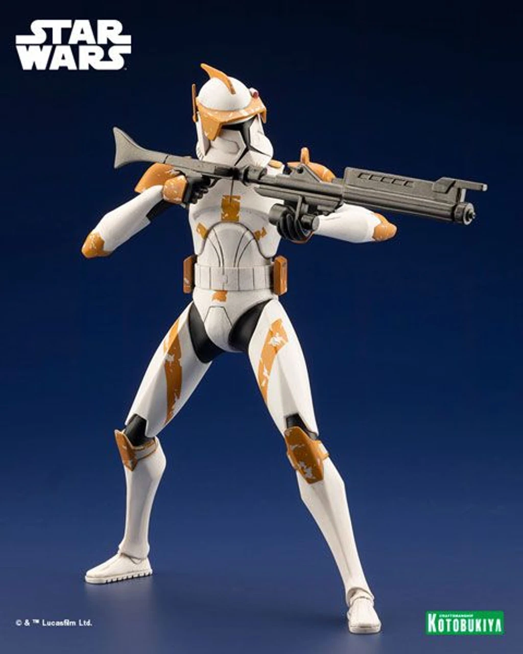 Kotobukiya ARTFX+ Commander Cody The Clone Wars Ver. 1/10 Easy Assembly Kit (Star Wars: The Clone Wars) 3 Kotobukiya ARTFX+ Commander Cody The Clone Wars Ver. 1/10 Easy Assembly Kit (Star Wars: The Clone Wars)