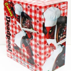 Kotobukiya MK252 ARTFX+ Marvel Universe Cooking Deadpool 1/10 Scale Figure -Kotobukiya shop 4934054093571 3 91881.1519975493