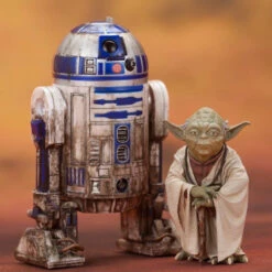 Kotobukiya SW95 ARTFX + STAR WARS Yoda & R2-D2 Dagobah Pack 1/10 Scale -Kotobukiya shop 4934054902439 6 08699.1477376959