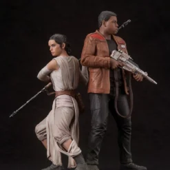 Kotobukiya SW121 ARTFX+ STAR WARS Rey & Finn Set Of 2 1/10 Scale Figure -Kotobukiya shop 4934054903276 2 74058.1498198563