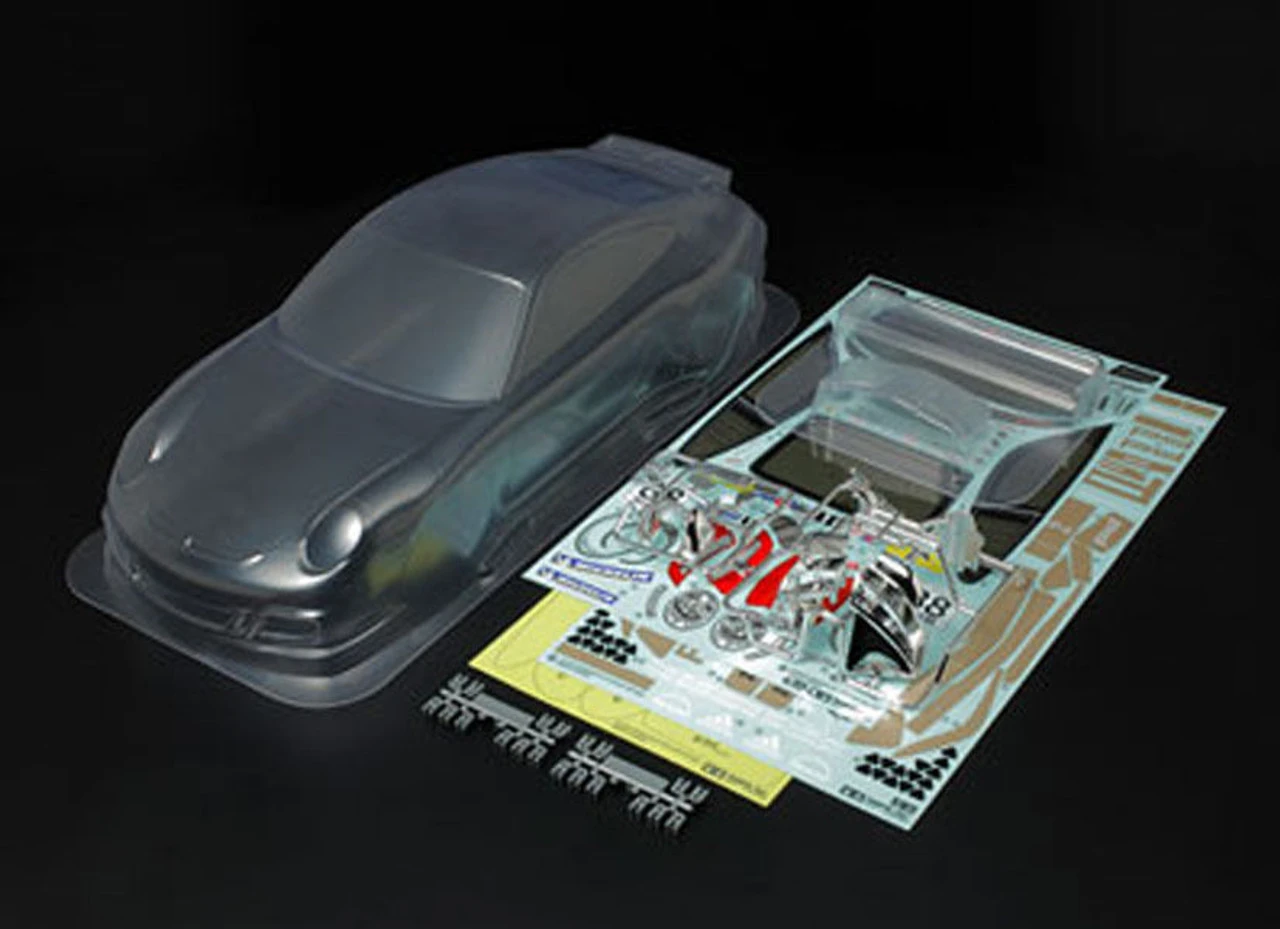 Tamiya 51336 (SP1336) Porsche 911 GT3 Cup VIP 2007 Spare Body Set 1/10 Scale 8 Tamiya 51336 (SP1336) Porsche 911 GT3 Cup VIP 2007 Spare Body Set 1/10 Scale - Image 6