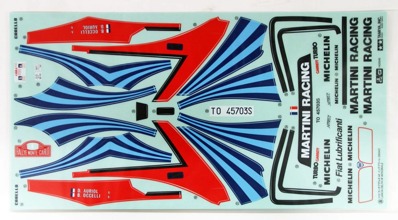 Tamiya 51401 (SP1401) Lancia Delta Integrale Spare Body Set 1/10 Scale 4 Tamiya 51401 (SP1401) Lancia Delta Integrale Spare Body Set 1/10 Scale - Image 3