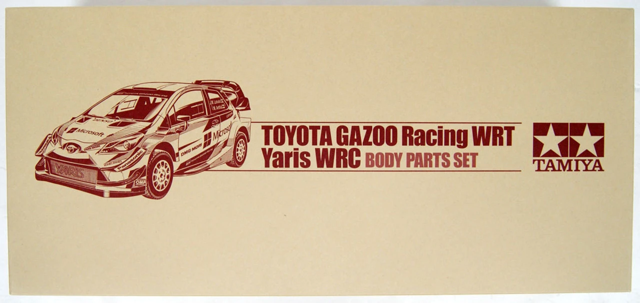 Tamiya 51608 (SP.1608) Toyota Gazoo Racing WRT/Yaris WRC Body Set 1/10 Scale 3 Tamiya 51608 (SP.1608) Toyota Gazoo Racing WRT/Yaris WRC Body Set 1/10 Scale