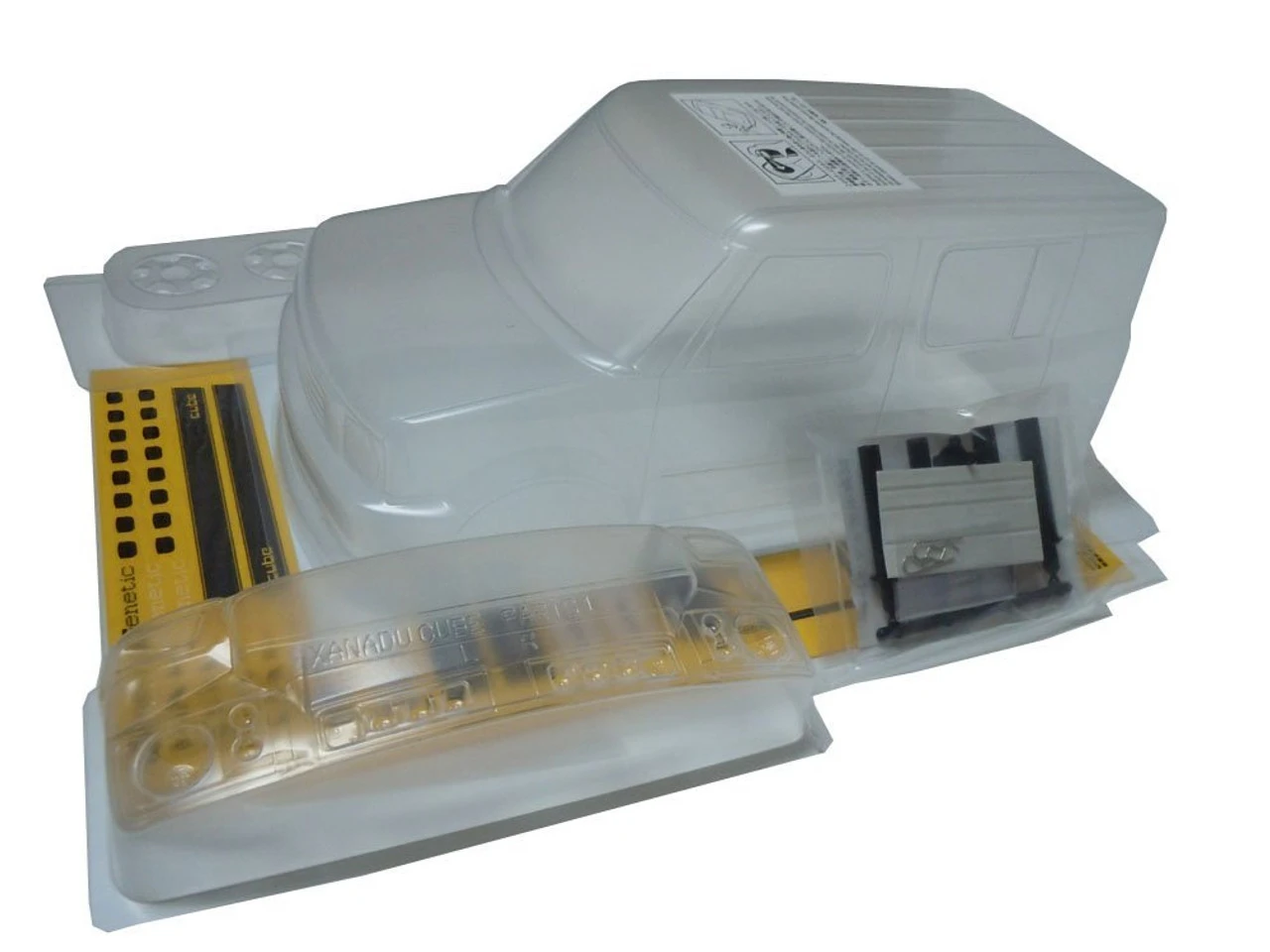 ABC Hobby RC 66041 1/10 Mini NISSAN XANADU -CUBE CLEAR BODY 3 ABC Hobby RC 66041 1/10 Mini NISSAN XANADU -CUBE CLEAR BODY