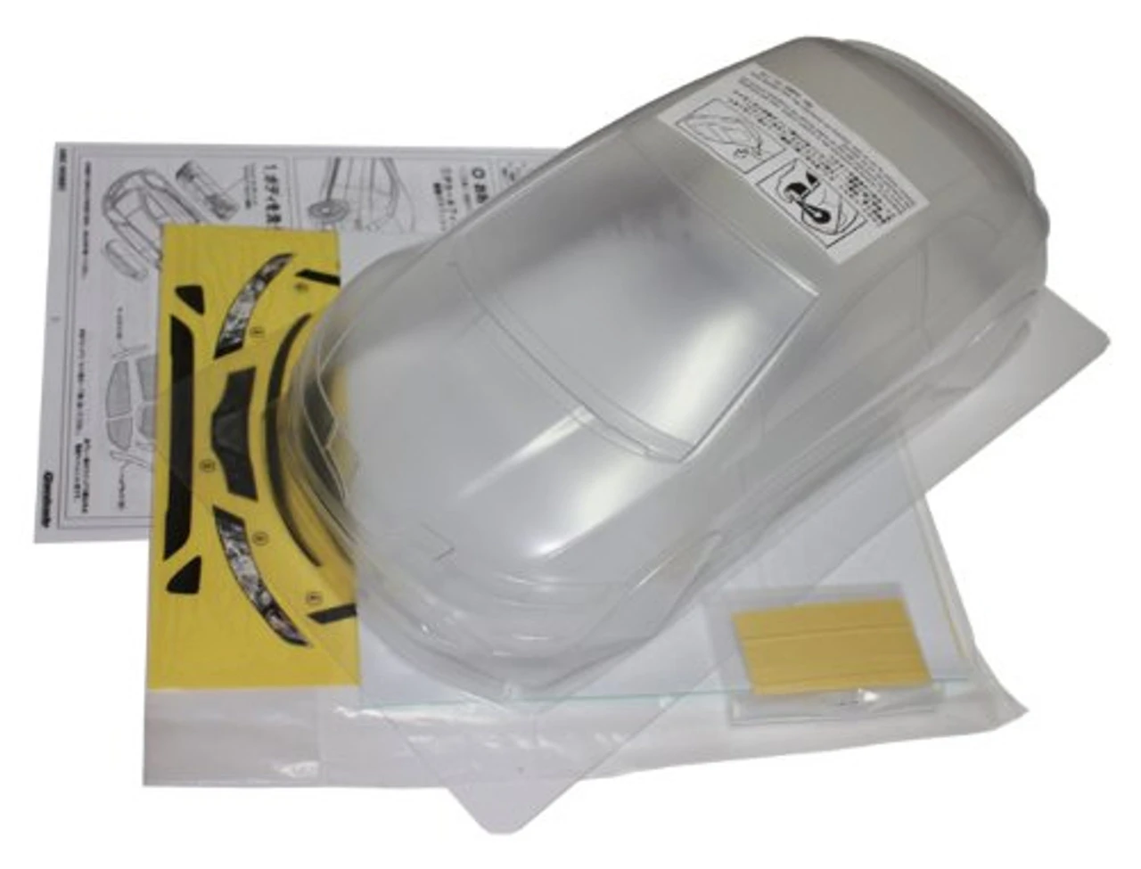 ABC Hobby RC 66400 1/10 Mini Honda CR-Z Clear Body 3 ABC Hobby RC 66400 1/10 Mini Honda CR-Z Clear Body