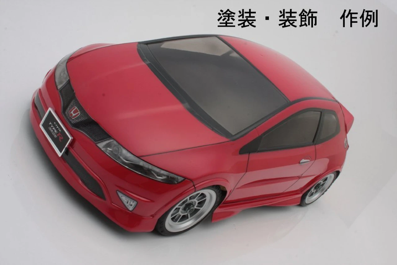 ABC Hobby RC 66402 1/10 Mini Honda Civic Type R Euro Clear Body 4 ABC Hobby RC 66402 1/10 Mini Honda Civic Type R Euro Clear Body - Image 2