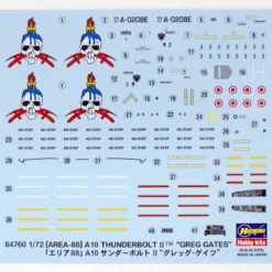 Hasegawa 64760 Area 88 A-10 Thunder Bolt 2 Greg Gates 1/72 Scale Kit -Kotobukiya shop 4967834647602 3 34353.1519986267