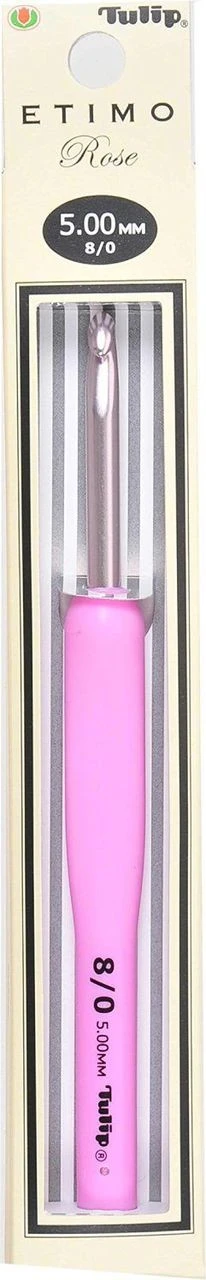 Tulip TER-10 ETIMO Rose Cushion Grip Crochet Hook Needle 8/0 (5.00mm) 4 Tulip TER-10 ETIMO Rose Cushion Grip Crochet Hook Needle 8/0 (5.00mm) - Image 3