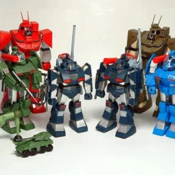 Doyusha Complete Reproduction Edition All 10 Items Fang Of The Sun Dougram 40th Anniversary Collector's Box