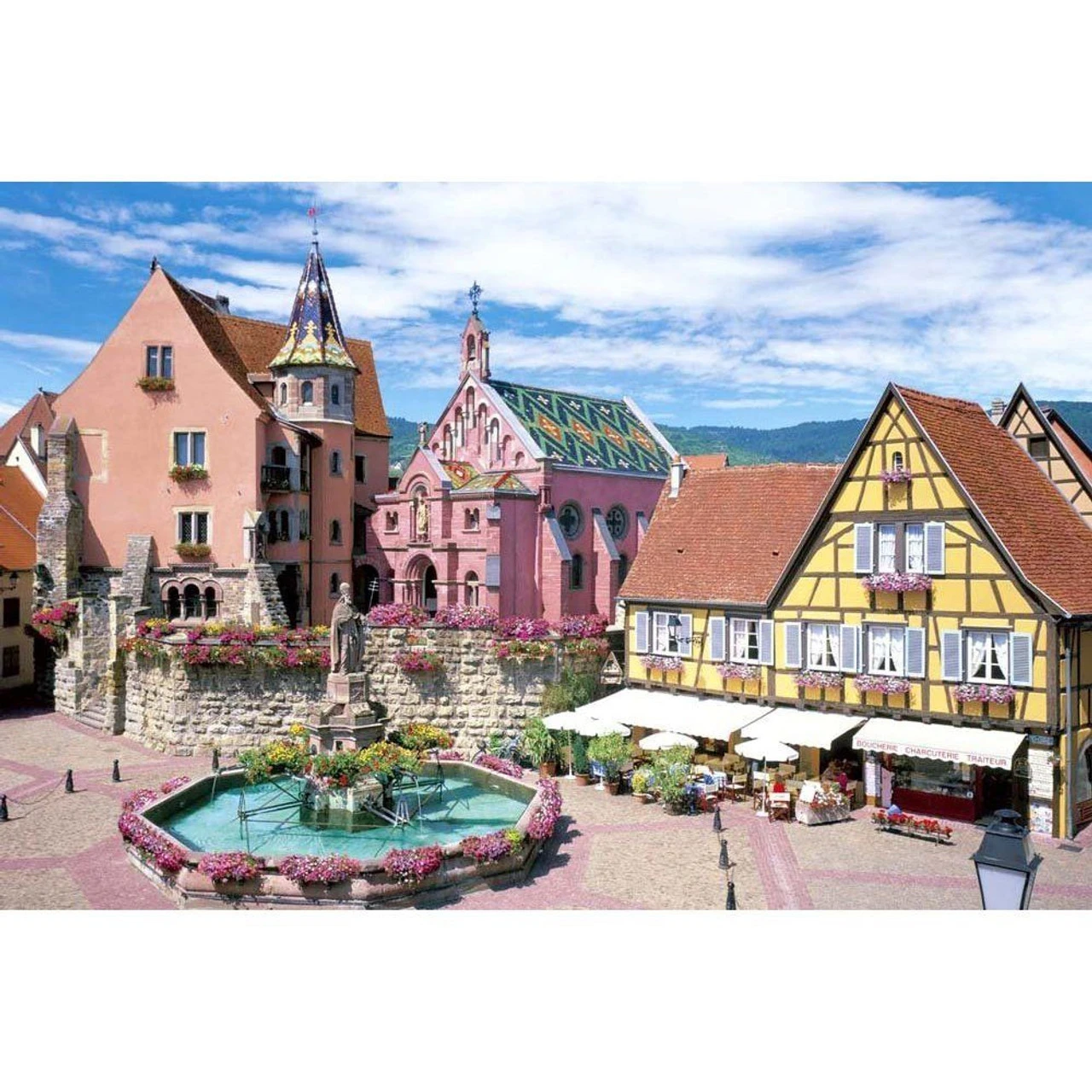 Epoch Jigsaw Puzzle 10-745 A Small Village Eguisheim France (1000 Pieces) 3 Epoch Jigsaw Puzzle 10-745 A Small Village Eguisheim France (1000 Pieces)