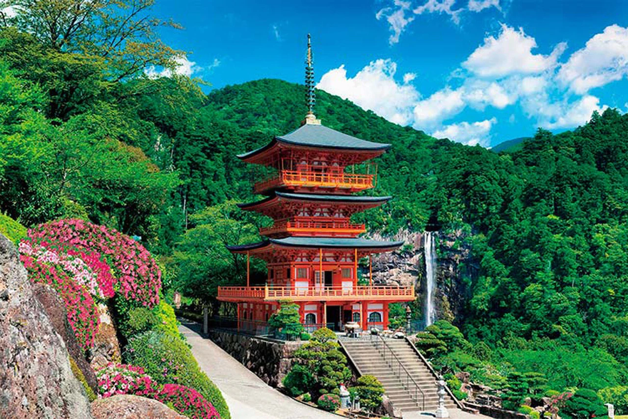 Epoch Jigsaw Puzzle 10-781 Japanese Scenery Temple Wakayama (1000 Pieces) 3 Epoch Jigsaw Puzzle 10-781 Japanese Scenery Temple Wakayama (1000 Pieces)