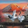 Yanoman Jigsaw Puzzle 10-1265SS Japanese Crane And Moutain Fuji (1000 Pieces) -Kotobukiya shop 4979817132654 7b586ce00d33563452fc8a8c4853c16f 01226.1574141955