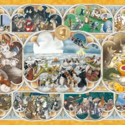 Yanoman Jigsaw Puzzle 10-1288 Wachiffeld Dayans Festa! Festa! (1000 Pieces)