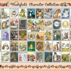 Yanoman Jigsaw Puzzle 10-1298 Wachiffeld Characters Collections(1000 Pieces)