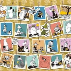 Yanoman Jigsaw Puzzle 10-1321 Moomin Photo Gallery (1000 Pieces)