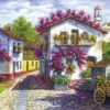 Yanoman Jigsaw Puzzle 10-1330 Arturo Zarraga Colonial Town (1000 Pieces) -Kotobukiya shop 4979817133309 538bf5be16fe405d4179017a78c0be72 27600.1539245669