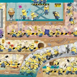 Yanoman Jigsaw Puzzle 10-1358 Minions Secret Basement (1000 Pieces)