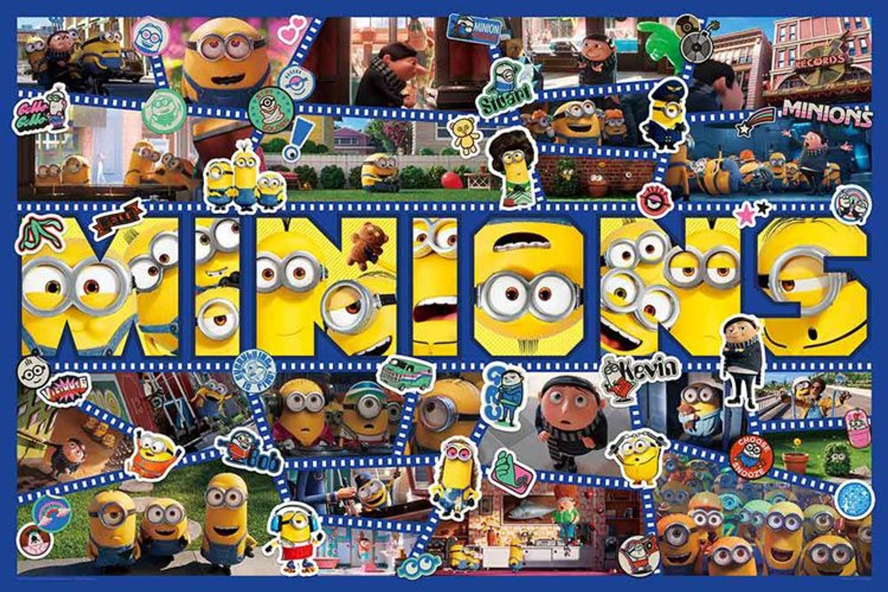 Yanoman 10-1390 Jigsaw Puzzle Minions Film Strips (1000 Pieces) 3 Yanoman 10-1390 Jigsaw Puzzle Minions Film Strips (1000 Pieces)
