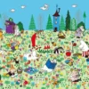 Yanoman 10-1398 Jigsaw Puzzle Moomin Picnic In A Flowerfield (1000 Pieces) -Kotobukiya shop 4979817133989 0f42d83838d4f41b6f107fa5eae1ade4 42757.1633577859