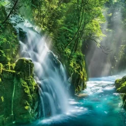 Yanoman 10-1415 Jigsaw Puzzle Kikuchi Gorge In Kumamoto Japan (1000 Pieces)