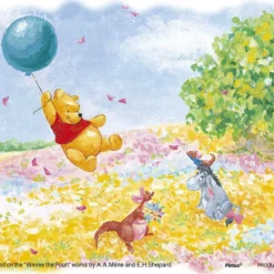 Yanoman Jigsaw Puzzle 2301-10 Disney Winnie The Pooh On The Wind (150 Plastic Pieces)