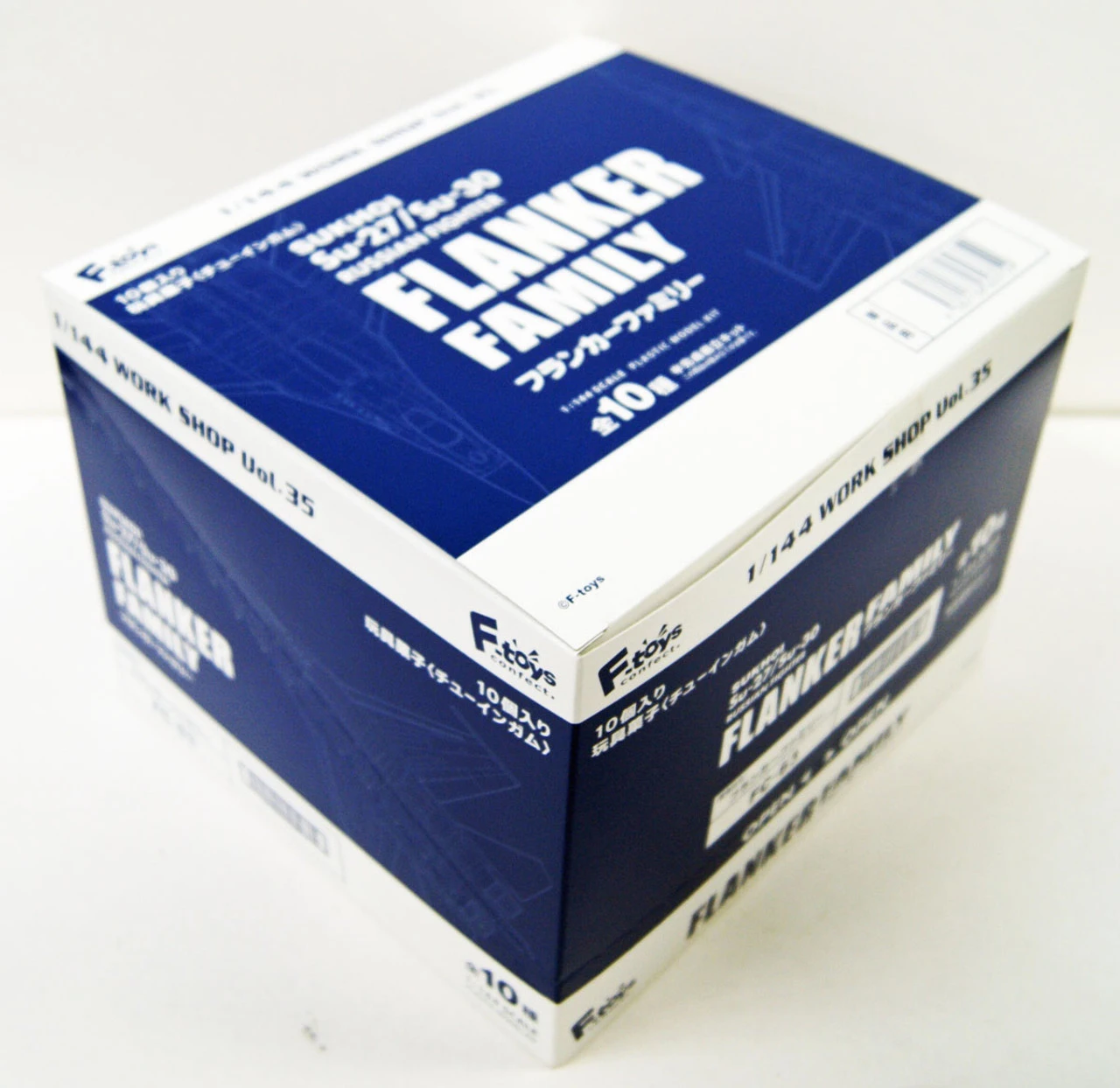 F-toys 603729 Flanker Family Sukhoi Semi-Finished 1/144 Scale Kit 1 BOX 10 Kits Set 5 F-toys 603729 Flanker Family Sukhoi Semi-Finished 1/144 Scale Kit 1 BOX 10 Kits Set - Image 3