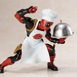Kotobukiya MK252 ARTFX+ Marvel Universe Cooking Deadpool 1/10 Scale Figure -Kotobukiya shop MK252 cooking deadpool 04 comp 18726.1503980314