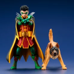 Kotobukiya SV222 ARTFX+ DC Comics Rebirth Super Sons Robin & Bat-Hound 1/10 Scale Set Of 2 Figure -Kotobukiya shop SV222 artfxp robin bathound 01 comp 95539.1504239847