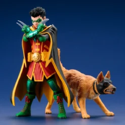 Kotobukiya SV222 ARTFX+ DC Comics Rebirth Super Sons Robin & Bat-Hound 1/10 Scale Set Of 2 Figure -Kotobukiya shop SV222 artfxp robin bathound 02 comp 86576.1504239855