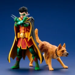 Kotobukiya SV222 ARTFX+ DC Comics Rebirth Super Sons Robin & Bat-Hound 1/10 Scale Set Of 2 Figure -Kotobukiya shop SV222 artfxp robin bathound 09 comp 58712.1504239855