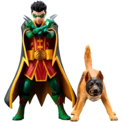 Kotobukiya SV222 ARTFX+ DC Comics Rebirth Super Sons Robin & Bat-Hound 1/10 Scale Set Of 2 Figure -Kotobukiya shop SV222 artfxp robin bathound w comp 92091.1531213981