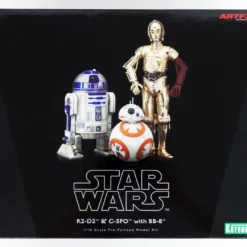 Kotobukiya SW114 Star Wars ARTFX+ R2-D2 & C-3PO With BB-8 PVC Figure 1/10 Scale