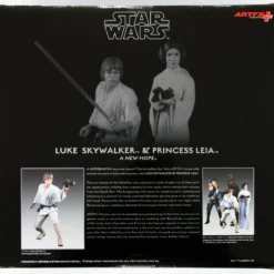Kotobukiya SW89 ARTFX+ Star Wars Luke Skywalker & Leia Organa Figure 1/10 Scale -Kotobukiya shop blob 28581.1473213620