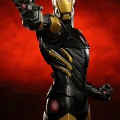 Kotobukiya MK158 ARTFX Iron Man (Black X Gold) PVC Figure 1/10 Scale -Kotobukiya shop blob 34618.1510135246