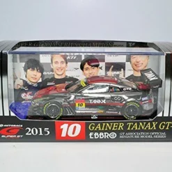 Ebbro 45351 GAINER TANAX GT-R SUPER GT300 2015 Champion Car No.10 1/43 Scale 10 Ebbro 45351 GAINER TANAX GT-R SUPER GT300 2015 Champion Car No.10 1/43 Scale -Kotobukiya shop finished model ebbro 45351 gainer tanax super gt300 2015 model package 2 09929.1614372442